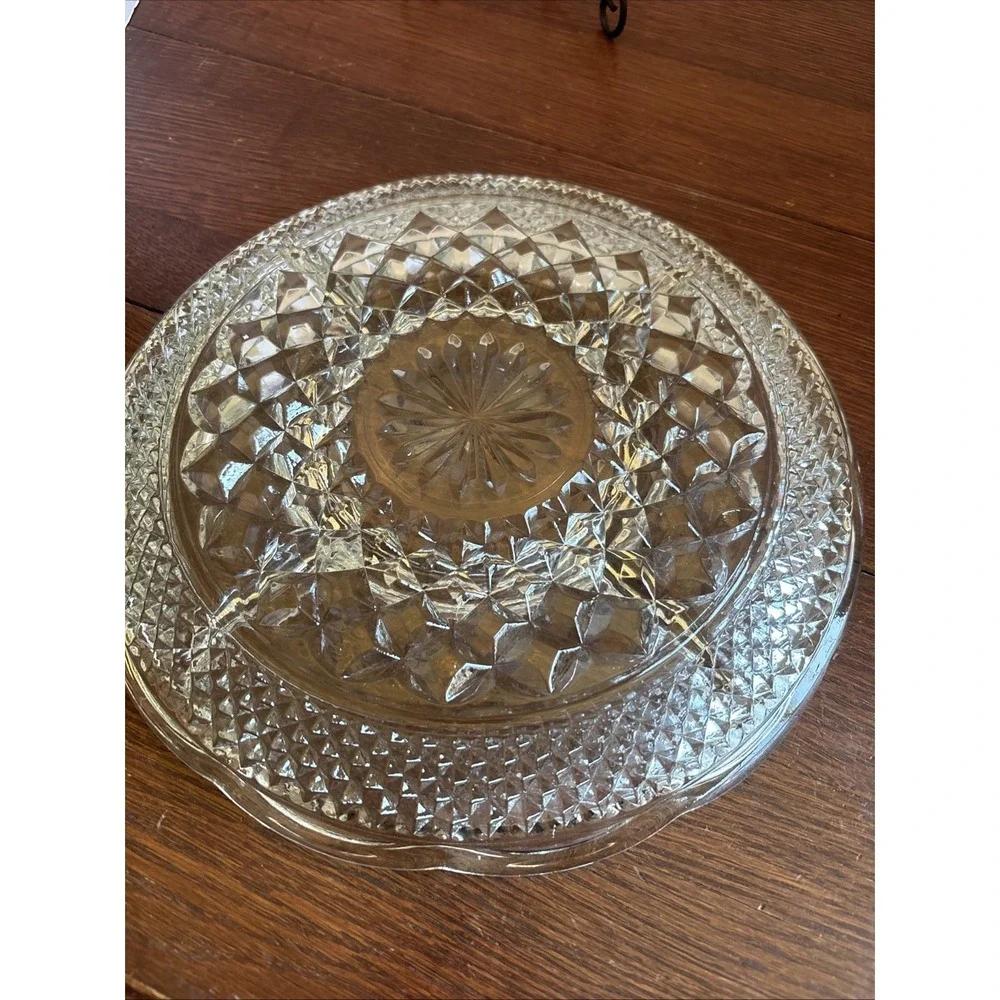 Vintage Anchor Hocking Wexford Crystal 11